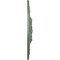 Ekena Millwork Ashley Ceiling Medallion (Fits Canopies up to 4 3/4"), 23 7/8"OD x 4"ID x 2 1/8"P, Athenian Green CM23ASAGF - alternate 4